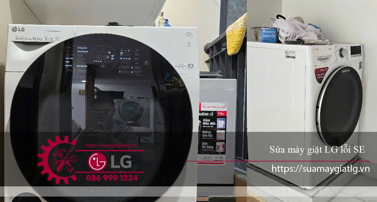 Máy giặt LG lỗi SE